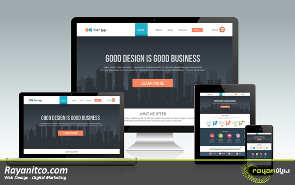 موبایل ریسپانسیو بودن طراحی سایت با وردپرس